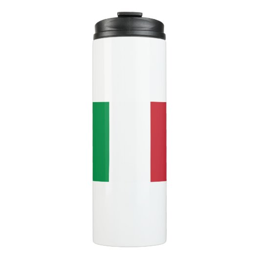 Italienische Flagge Thermosbecher (Vorderseite)