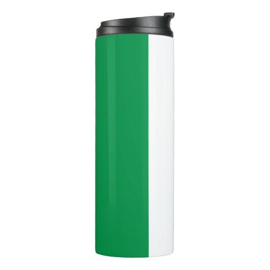 Italienische Flagge Thermosbecher (Nach links gedreht)