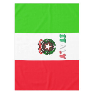 Italienische Flagge Tischdecke