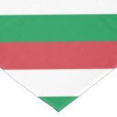 Italienische Flagge Tischdecke (Schrägansicht)