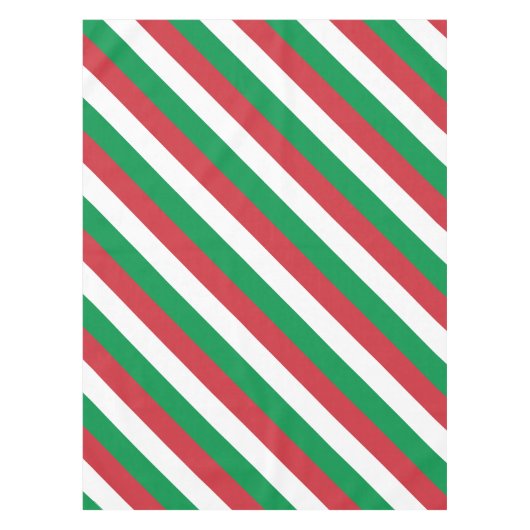 Italienische Flagge Tischdecke (Vorderseite)