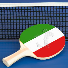 Italienische Flagge Tischtennis Schläger