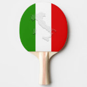 Italienische Flagge Tischtennis Schläger (Vorderseite)