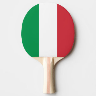 Italienische Flagge Tischtennis Schläger