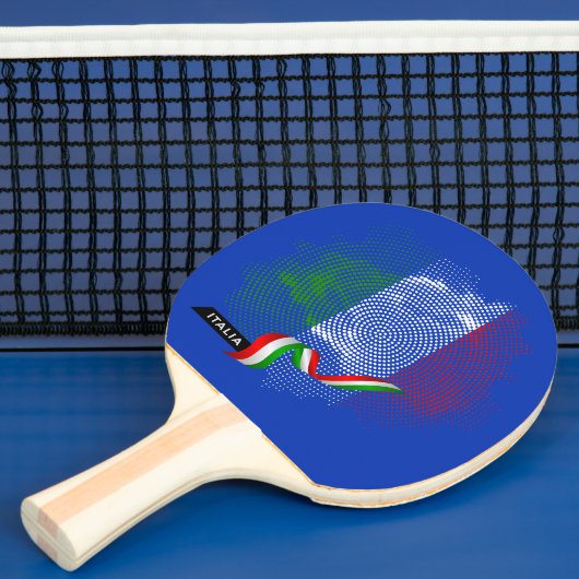Italienische Flagge Tischtennis Schläger (InSitu)