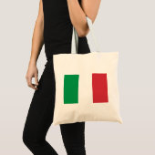 Italienische Flagge Tragetasche (Vorderseite (Produkt))