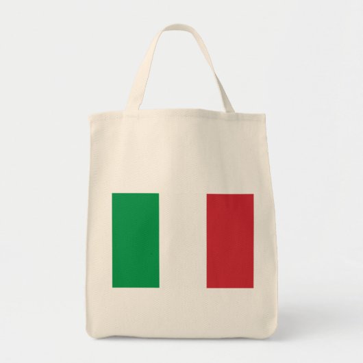 Italienische Flagge Tragetasche (Vorne)