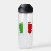 Italienische Flagge Trinkflasche (Rückseite)
