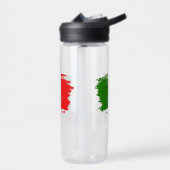 Italienische Flagge Trinkflasche (Links)
