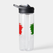 Italienische Flagge Trinkflasche (Rechts)