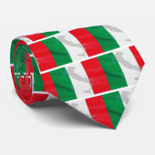 Italienische Flagge und Italien Krawatte (Gerollt)