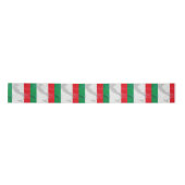 Italienische Flagge und Italien Satinband (Vorderseite)