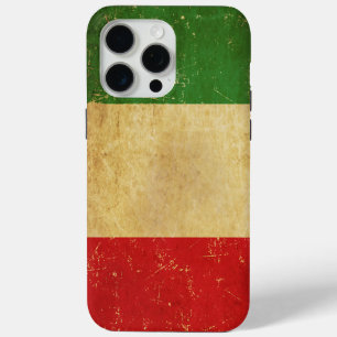Italienische Flagge Vintage Grunge Case-Mate iPhone Hülle
