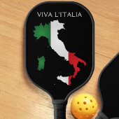 Italienische Flagge Viva l'Italia Italia Karte Sch Pickleball Schläger