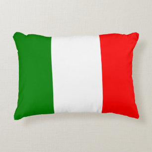 Italienische Flagge von Italien Bandiera d'Italia Dekokissen