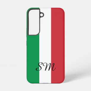 Italienische Flagge von Italien benutzerdefinierte Samsung Galaxy Hülle