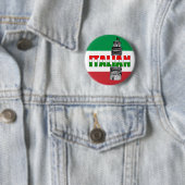 Italienische Flagge von Italien Pisa Button (Beispiel)