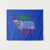 Italienische Flagge Wandteppich (Vorderseite (Horizontal))