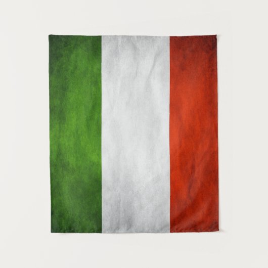 Italienische Flagge Wandteppich (Vorderseite)
