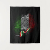 Italienische Flagge Wandteppich (Vorderseite)