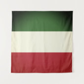 Italienische Flagge Wandteppich (Vorderseite (Horizontal))