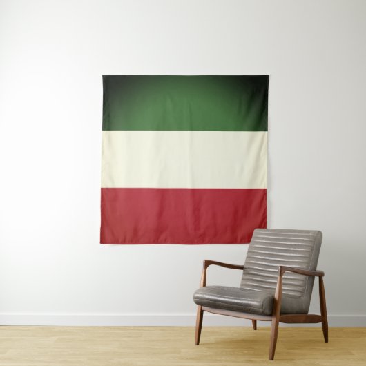 Italienische Flagge Wandteppich (Beispiel (Horizontal))
