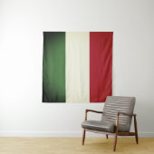 Italienische Flagge Wandteppich (Beispiel)