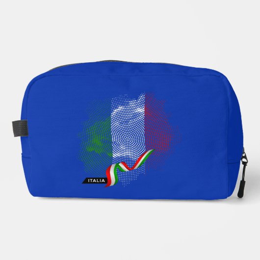 Italienische Flagge Waschbeutel (Vorderseite)