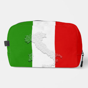 Italienische Flagge Waschbeutel