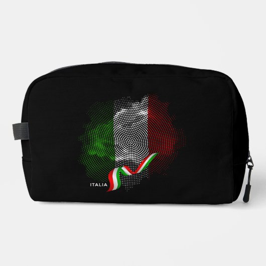 Italienische Flagge Waschbeutel (Vorderseite)