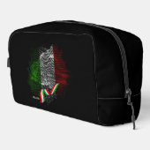 Italienische Flagge Waschbeutel (Rechte Ecke)