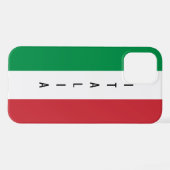 Italienische Flagge Zazzle Basic Value iPhone 12 F Hülle (Rückseite (Horizontal))