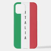 Italienische Flagge Zazzle Basic Value iPhone 12 F