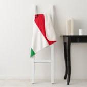 Italienische Flagge Zolldecke Sherpa-Vlies Sherpadecke (Beispiel)