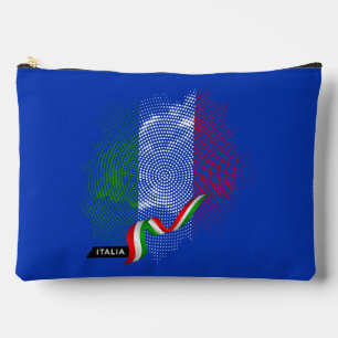 Italienische Flagge Zubehörtasche