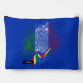 Italienische Flagge Zubehörtasche (Rückseite)