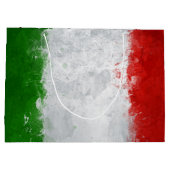 Italienische Flaggen-Geschenk-Tasche Große Geschenktüte (Rückseite)