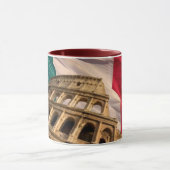 Italienische Flaggen-Tasse Tasse (Zentrum)
