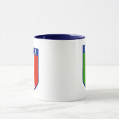 Italienische Flaggen-Wappen-Tasse Tasse (Zentrum)