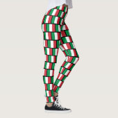 Italienische Flaggenmuster-Leggings für Leggings (Rechts)