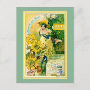 Italienische Fleischextraktwerbung aus der Belle E Postkarte