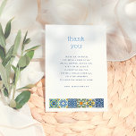 Italienische Fliesen | Lemon Brautparty Danke<br><div class="desc">Brautparty danken Ihnen Karten mit einfacher Typografie und einer benutzerdefinierten Nachricht. Entsprechende "italienische Fliesen" | Lemon Thema Sommer Brautparty" Einladungen. Sehen Sie sich die auf dieser Seite verlinkte Sammlung an,  um passende Artikel zu finden,  oder besuchen Sie unseren Shop für weitere Brautparty-Designs.</div>