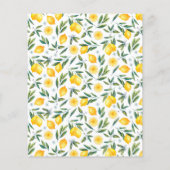 Italienische Fliesen | Lemon Summer Budget Brautpa (Rückseite)