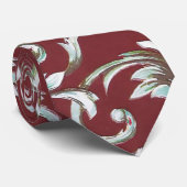 Italienische Florentiner Schnörkel Krawatte (Gerollt)