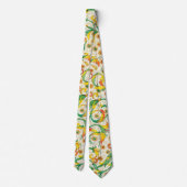 Italienische Florentiner Schnörkel Krawatte (Rückseite)