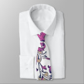 Italienische Florentiner Schnörkel Krawatte (Gebunden)