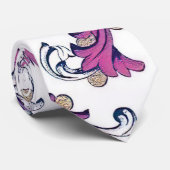 Italienische Florentiner Schnörkel Krawatte (Gerollt)