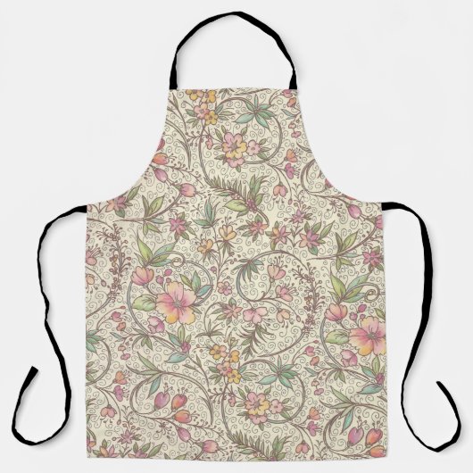 Italienische Florentiner Schnörkel Schürze (Vorderseite)