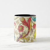 Italienische Florentiner Schnörkel Zweifarbige Tasse (Mittel)