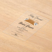 Italienische Food Holy Cannoli Brautparty Hochzeit Acryleinladungen (Ablage )